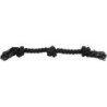 TRIXIE Hundeleine mit Knoten 70 cm schwarz