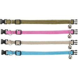TRIXIE Katzenhalsband mit Glöckchen Farbmix 1 St