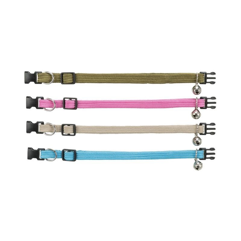 TRIXIE Katzenhalsband mit Glöckchen Farbmix 1 St