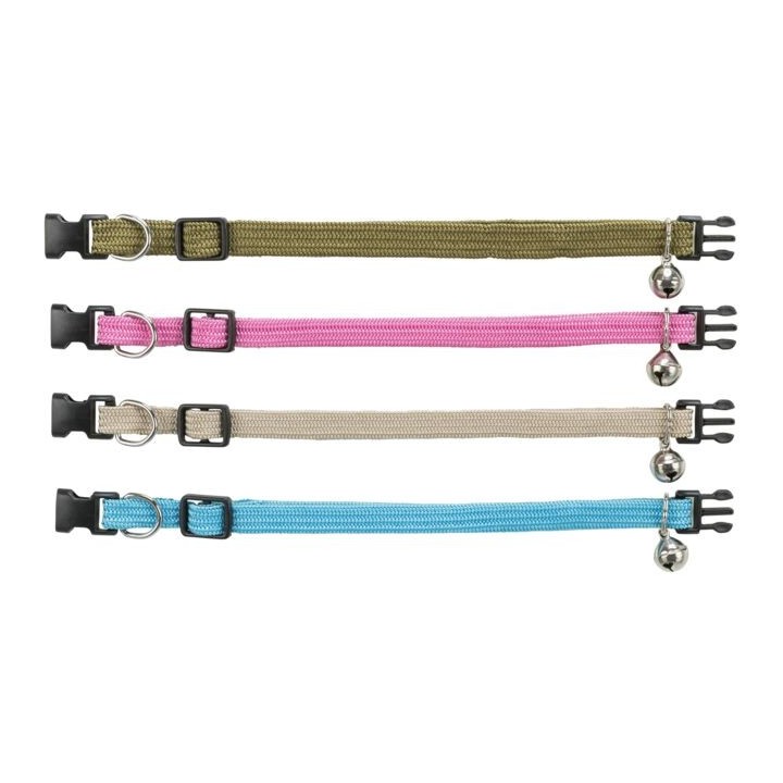TRIXIE Katzenhalsband mit Glöckchen Farbmix 1 St