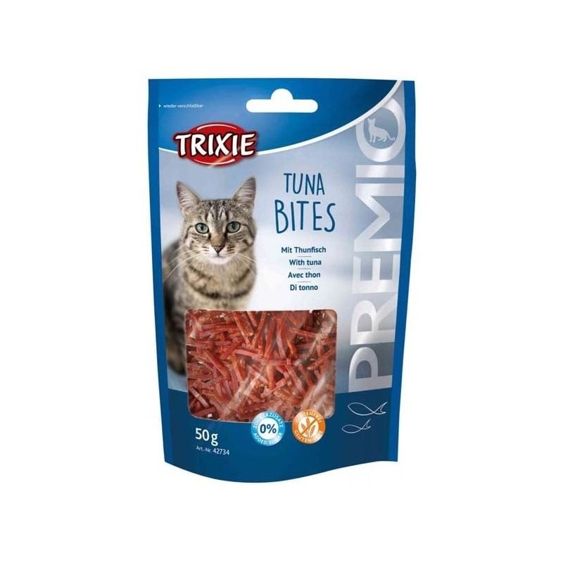 TRIXIE Premio Snacks &quot,Streifen mit Thunfisch&quot, 50 g