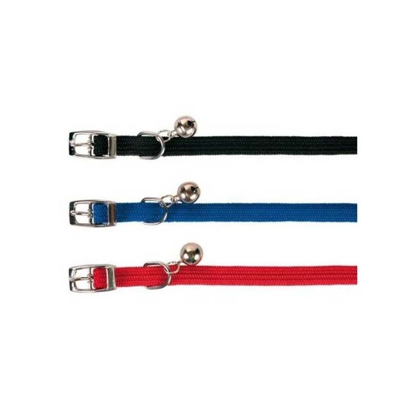 TRIXIE Katzenhalsband mit Glocke, Nylon