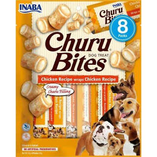 INABA Churu Bite Chicken 8x12g Hühnerwraps für Hunde
