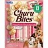 INABA Churu Bite Chicken 8x12g Wrap mit Huhn und Lachs für Hunde