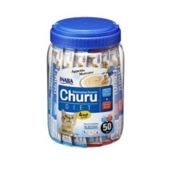 INABA Churu Diet 50x14g Thunfisch und Huhn