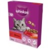 WHISKAS Adult 300g: Trockenfutter für adulte Katzen mit leckerem Rindfleisch