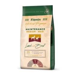 FITMIN Dog Nutritional Programme Medium Maxi Maintenance Lamb&amp,Beef 12 kg