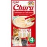 INABA Churu Tuna with crab flavour 4x14g Thunfisch mit Krabben für Katzen