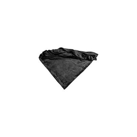 Schecker - Bestickte Mikrofaserdecke Premium [Schwarz - ohne Bestickung]