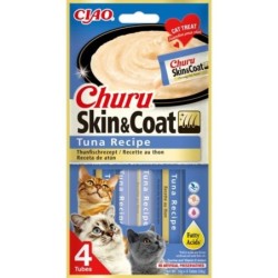 INABA Churu Skin&amp,Coat 4x14g mit Thunfisch für Katzen