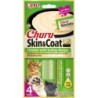 INABA Churu Skin&amp,Coat 4x14g mit Huhn und Jakobsmuschel für Katzen