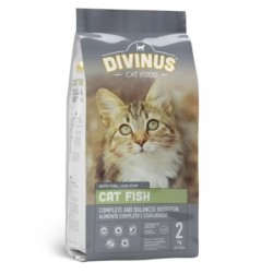 DIVINUS Fish mit Fisch 2kg für erwachsene Katzen