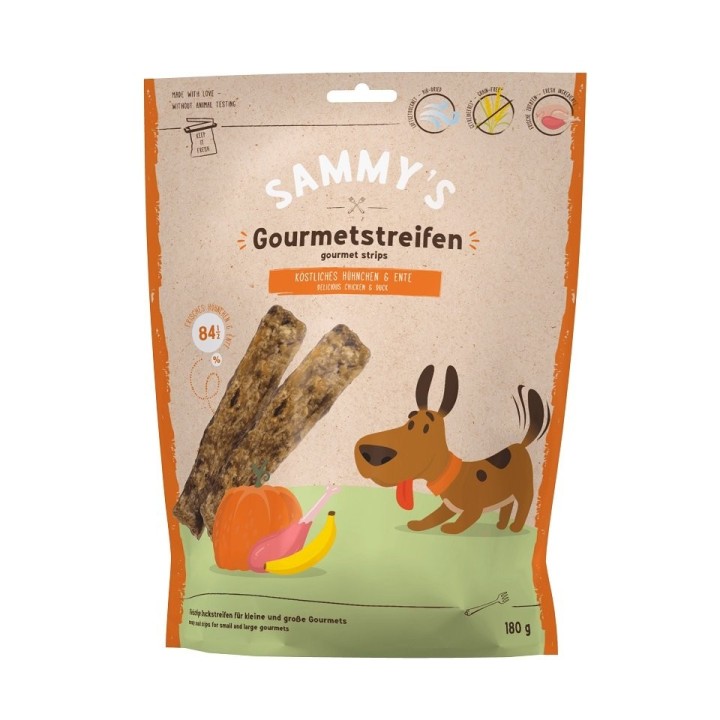 BOSCH Sammy's Stripes Huhn &amp, Ente 180 g
