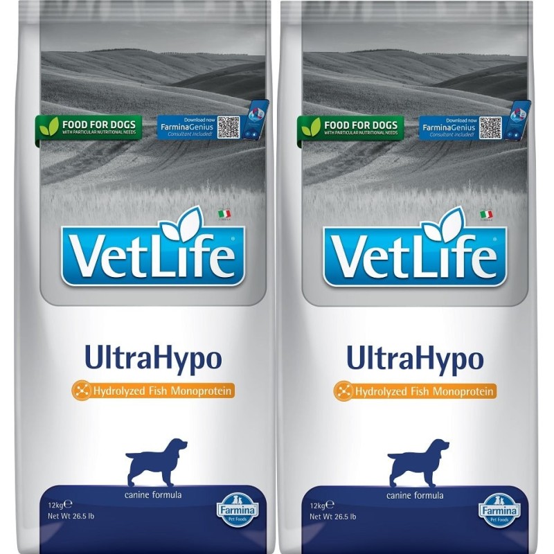 FARMINA Vet Life Ultrahypo Hund 2x 12 kg