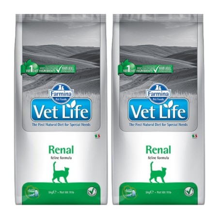FARMINA Vet Life Renal Cat 10 kg x 2