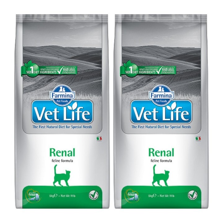 FARMINA Vet Life Renal Cat 10 kg x 2