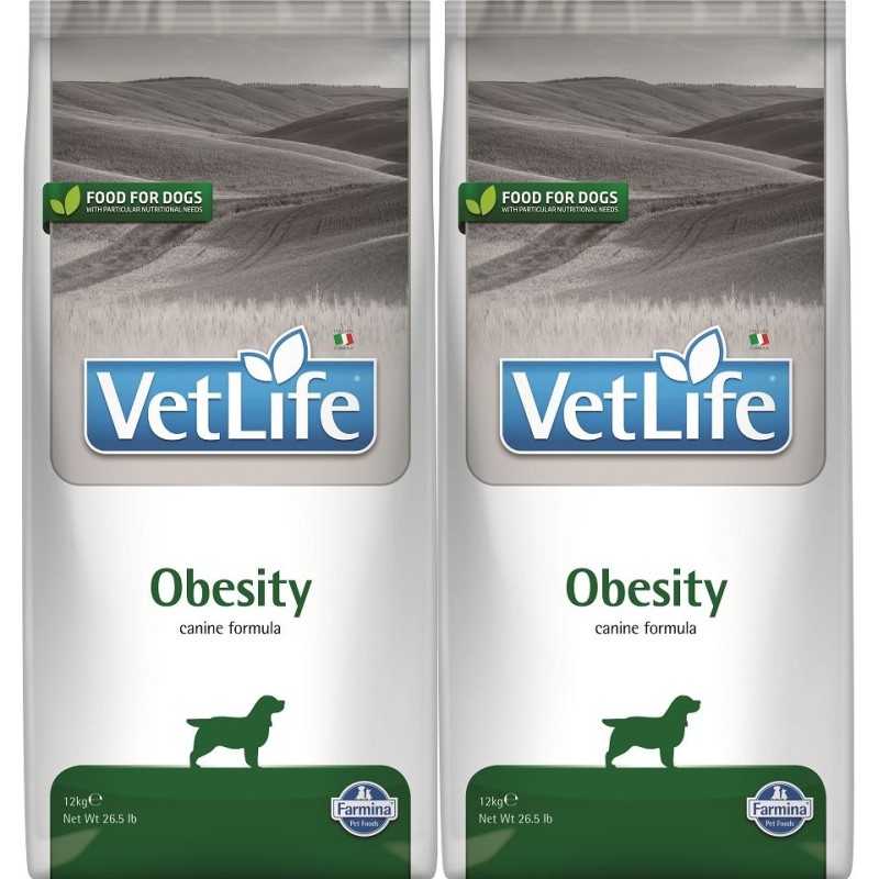 FARMINA Vet Life Obesity Dog 12 kg x 2
