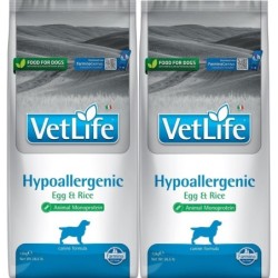 FARMINA Vet Life Hypoallergenic Egg &amp, Rice Hund 12 kg x 2