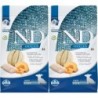 FARMINA N&amp,D Ocean Dog Puppy Mini Kabeljau, Kürbis &amp, Cantaloupe Melone für Welpen und trächtige Hündinnen 2x2,5 kg