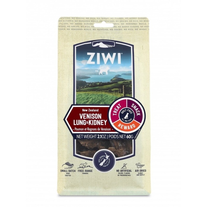 ZIWIPEAK Dog Chews Venison lung &amp, kidney 60 g