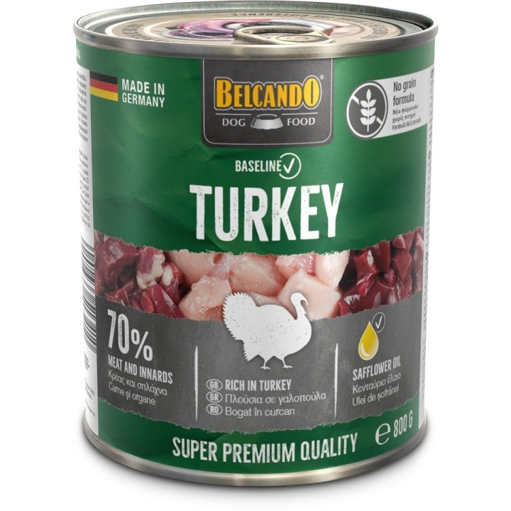 BELCANDO Baseline Truthahn 800g