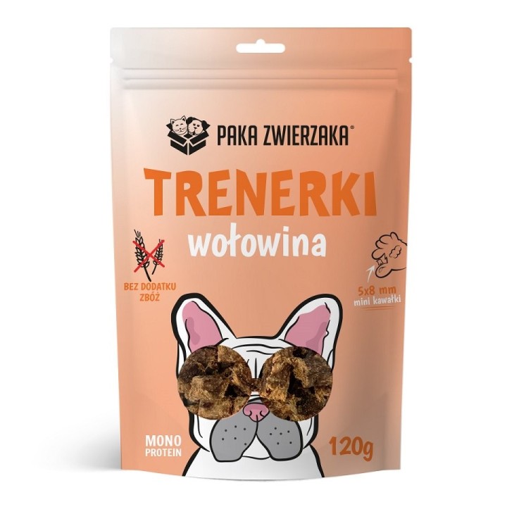 PAKA ZWIERZAKA Rindfleischtrainer für Hunde 120 g