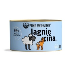 PAKA ZWIERZAKA Nassfutter für Katzen mit Lammfleisch 200 g
