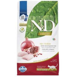 FARMINA N&amp,D Prime Adult Cat Neutered Chicken&amp,Pomegranate 300g Huhn mit Granatapfelfrüchten für ausgewachsene kastrier
