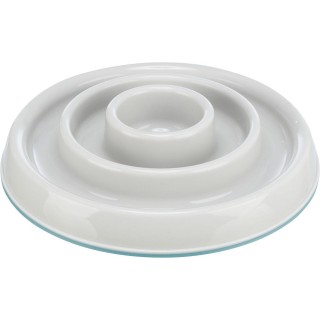 TRIXIE Slow Feeding Kunststoffschale grau 0,45 l