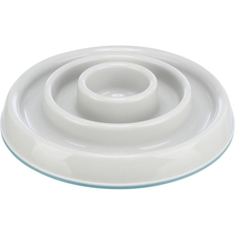 TRIXIE Slow Feeding Kunststoffschale grau 0,45 l