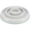 TRIXIE Slow Feeding Kunststoffschale grau 0,45 l