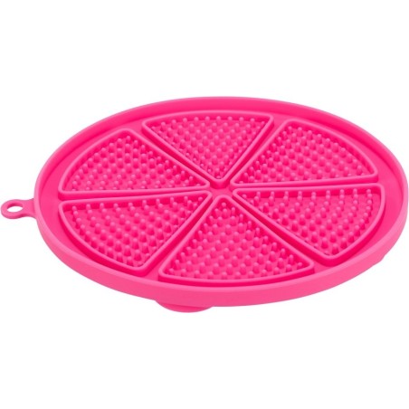 TRIXIE Lick'n'Snack Leckerbissen Tablett rosa 18 cm