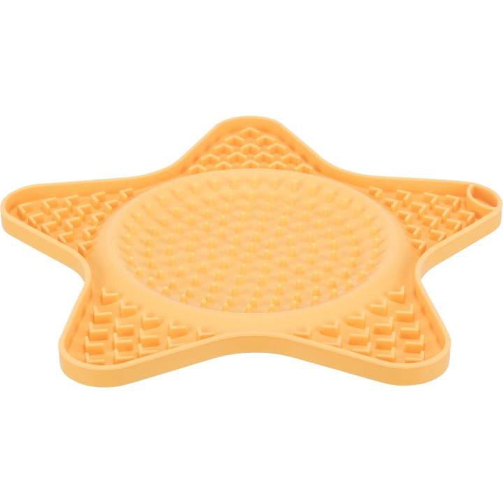 TRIXIE Lick'n'Snack Leckerbissenschale gelb 23,5 cm