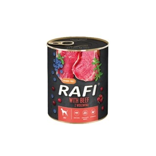 5 x 800 g DOLINA NOTECI RAFI Nassfutter mit Rind für Hunde