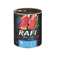 5 x 800 g DOLINA NOTECI RAFI Nassfutter mit Lamm für Hunde