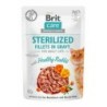 BRIT Care Sterilised Fillets in gravy 24 x 85 g Kaninchensoße für kastrierte Katzen