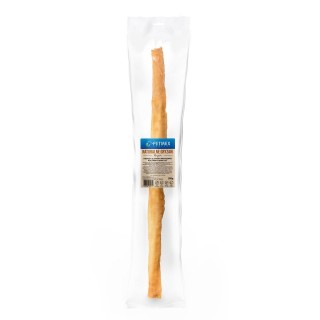 PETMEX Schweinehaut-Krokettenrolle 50cm 1St. natürlicher Kauartikel für Hunde