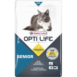 VERSELE-LAGA Opti Life Cat Senior Chicken 2.5 kg für ältere Katzen