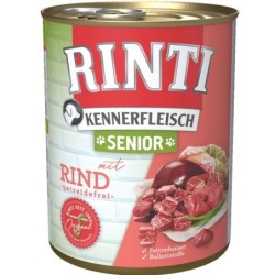 RINTI Kennerfleish Senior Beef 400 g mit Rindfleisch für ältere Hunde