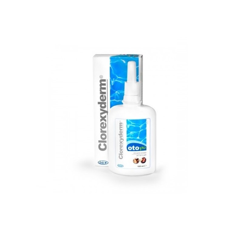 GEULINICX Clorexyderm Oto Piu 150ml zum Reinigen der Ohren von Hunden und Katzen