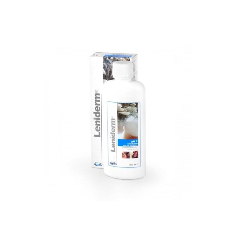 GEULINICX Leniderm Shampoo 250ml für empfindliche und gereizte Haut bei Hunden und Katzen