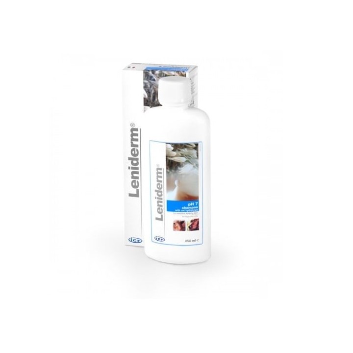 GEULINICX Leniderm Shampoo 250ml für empfindliche und gereizte Haut bei Hunden und Katzen