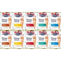 BUTCHER'S Delicious Dinners Geschmacksmischung in Gelee 10x400g