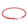 TRIXIE USB-Leuchtarmband XS-XL rot