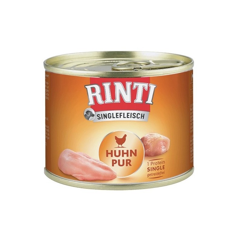 RINTI Singlefleisch Chicken Pure 12x185 g Huhn monoprotein