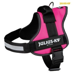 TRIXIE Geschirr Julius-K9 0/M-L fuchsia