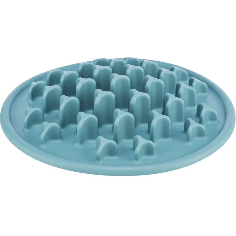 TRIXIE Slow Feeding Pillars Essmatte, blau