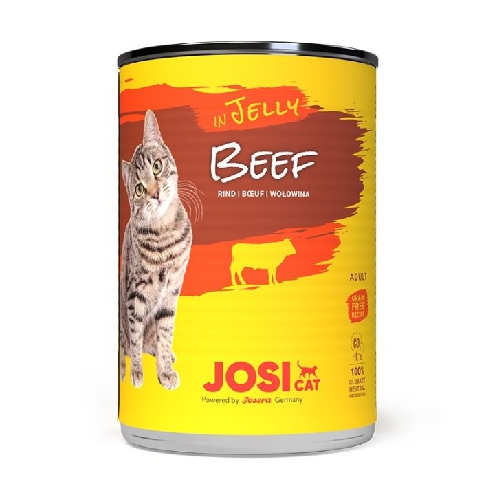 JOSERA Rindfleischgelee 400g für ausgewachsene Katzen