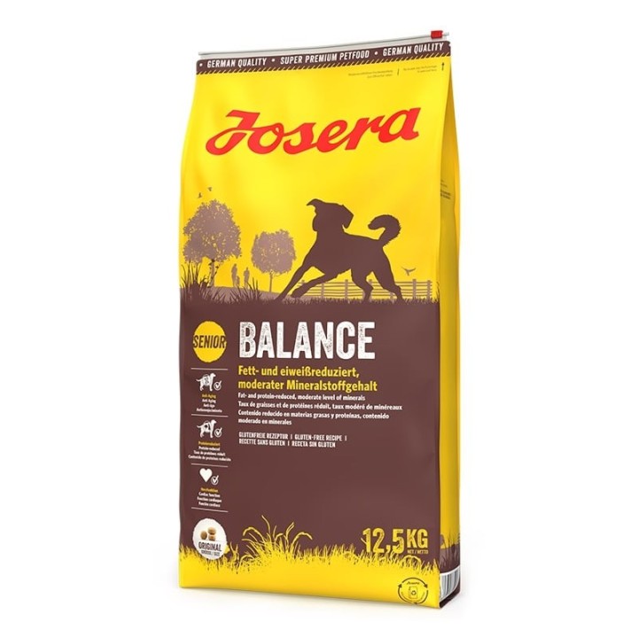 JOSERA Balance 12,5kg für ältere oder weniger aktive Hunde