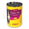 JOSERA JosiDog Finest Mix Pate: Pastete 4 Fleischsorten 400 g für ausgewachsene Hunde
